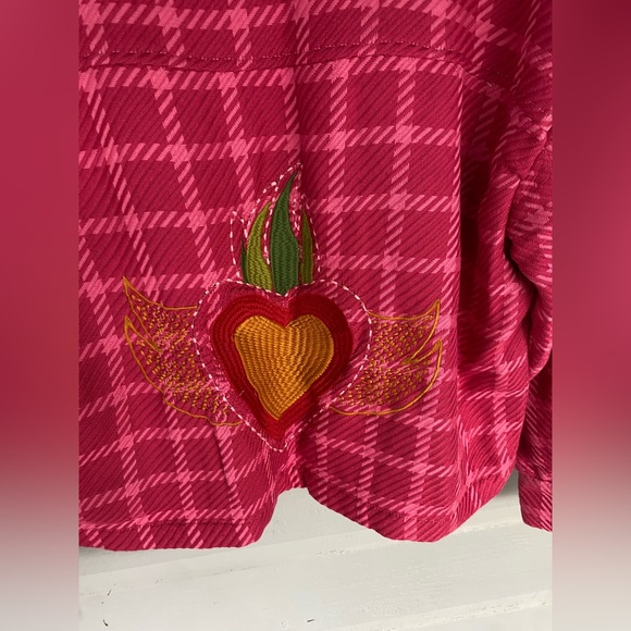 Ivy Jane Flaming Heart Jacket Medium BNWT - Picture 6 of 6